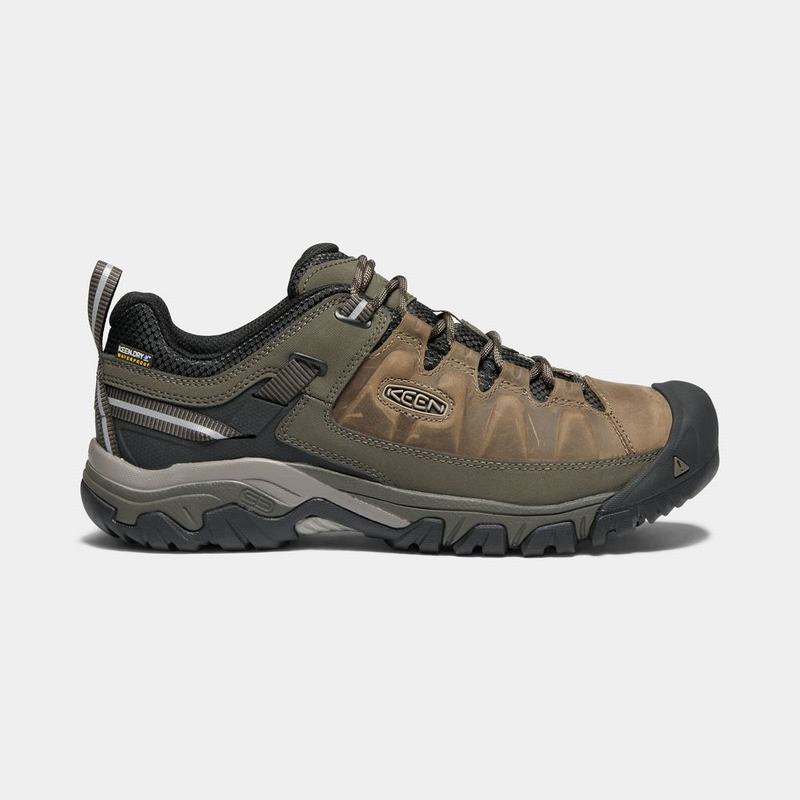 Cheap Keen Targhee III Waterproof Mens Hiking Shoes Brown/Olive NZ (0675-LWFZC)